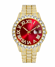 Load image into Gallery viewer, ICY WATCH IN RED

